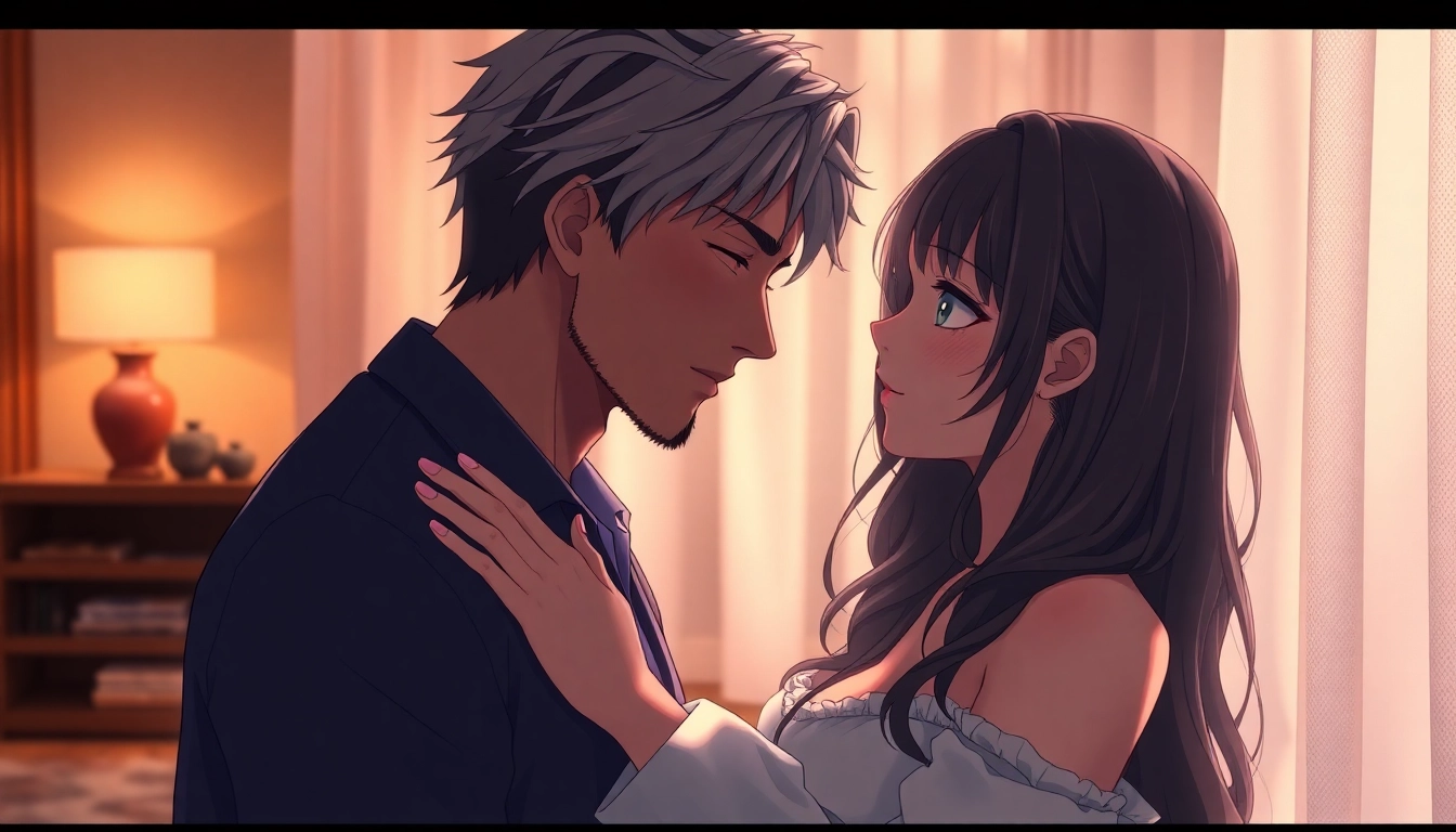 Stunning NSFW AI creation showcasing hyper-realistic characters with detailed expressions and sensual pose, optimized for accessibility and showcasing NSFW AI capabilities.