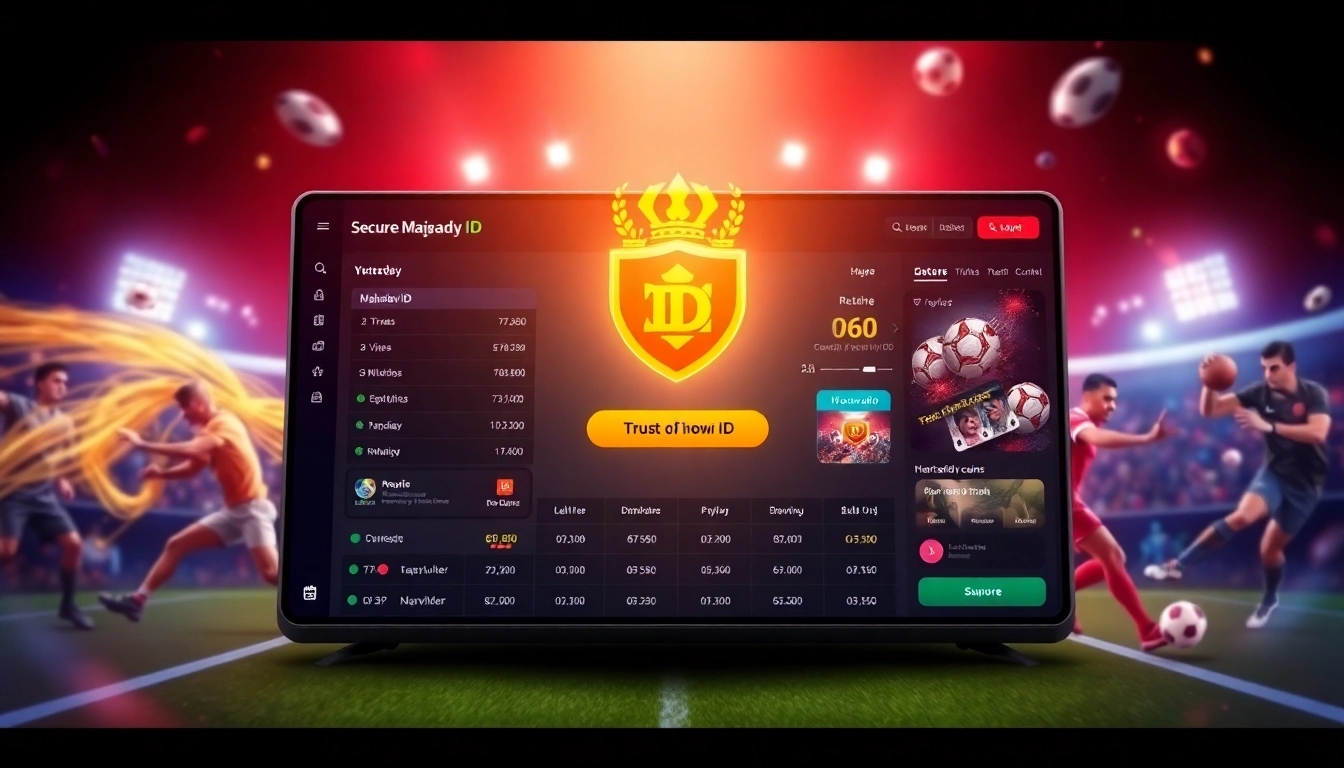 Secure Mahadev ID login screen demonstrating online betting access with vibrant graphics and user-friendly interface.