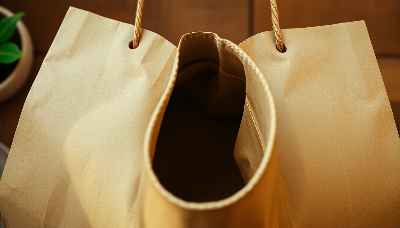 High-quality torba papierowa displayed with clean design and eco-friendly branding for retail use