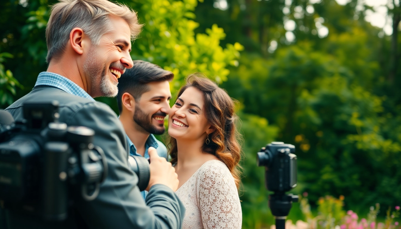 Skilled eskuvo fotos captures a joyful couple in outdoor setting blending natural light and