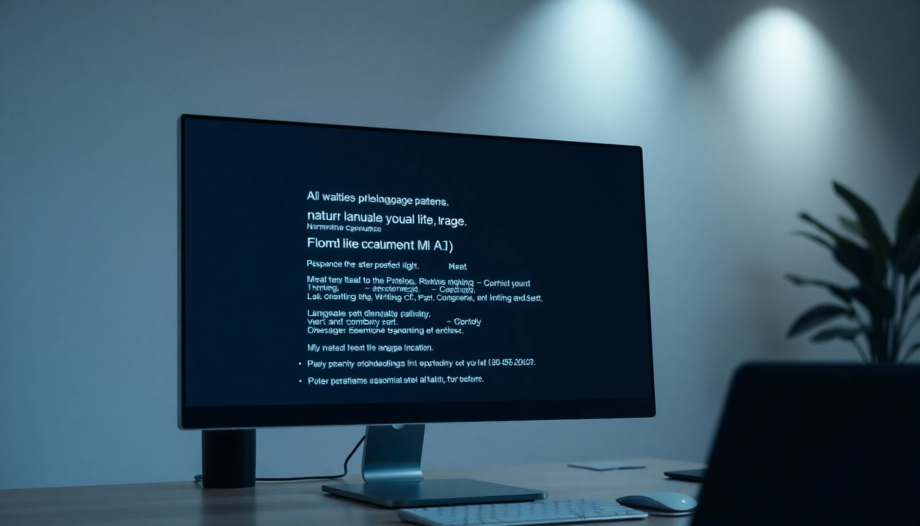 Person using software to humanize AI text, showcasing Humanize AI technique for authentic